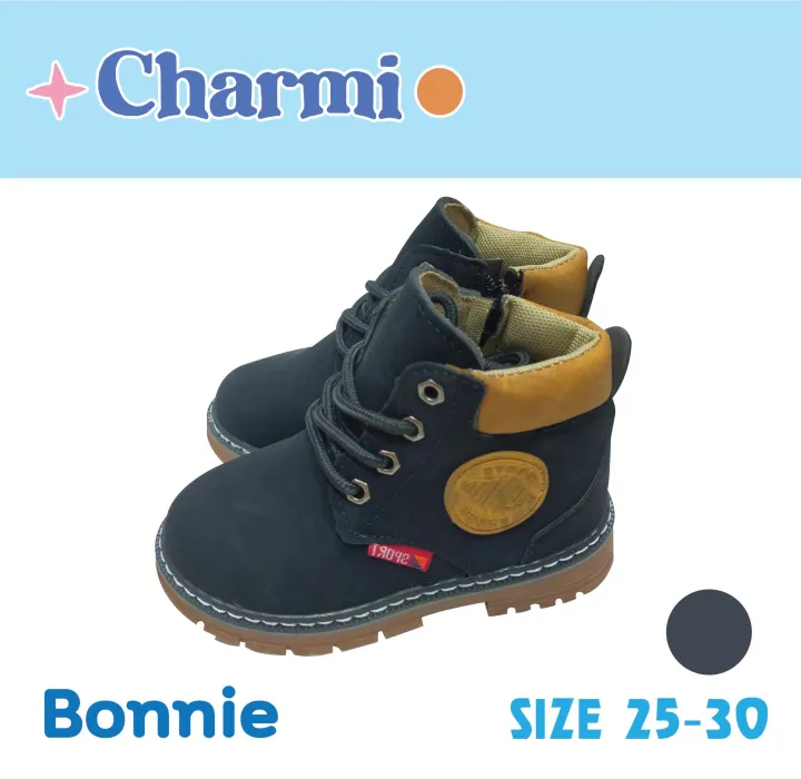 BONNIE – รองเท้าผ้าใบหุ้มข้อเด็กผู้ชาย - Image 4