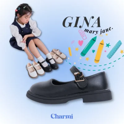 GINA – รองเท้าแมรี่เจนเด็กผู้หญิงทรงทางการ